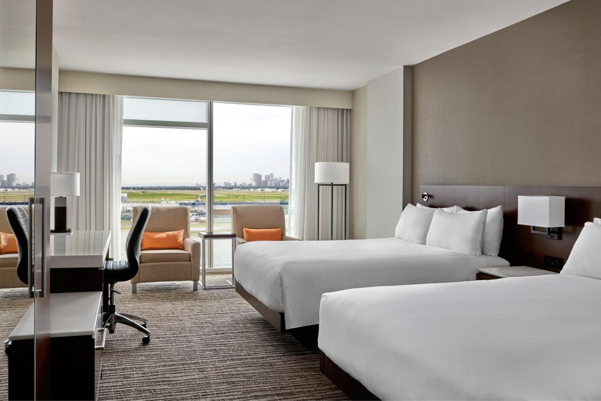 Calgary Airport Marriott In-Terminal Hotel Bagian luar foto