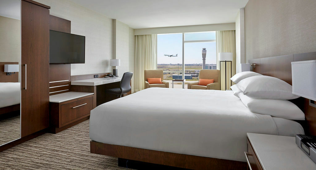 Calgary Airport Marriott In-Terminal Hotel Bagian luar foto